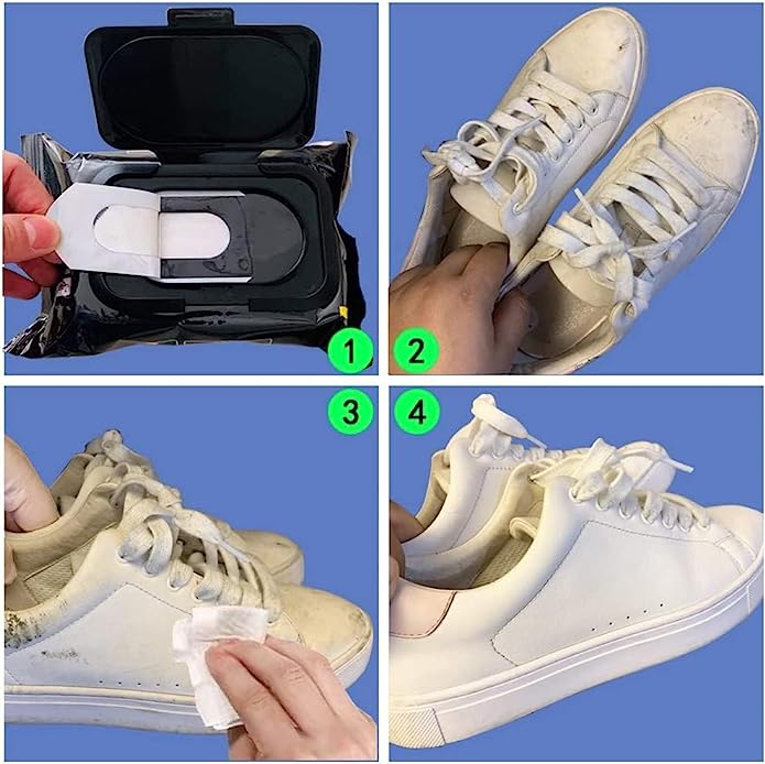 ShineSweepz™ Instant Shoe Cleaning Wipes