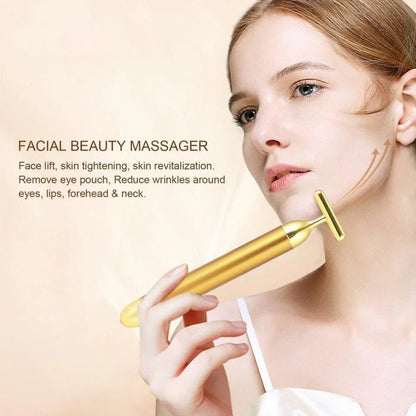 Premium 24k Gold Face Massager