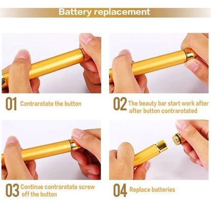 Premium 24k Gold Face Massager