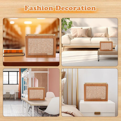 Lockerio™ Premium Wooden Money Bank