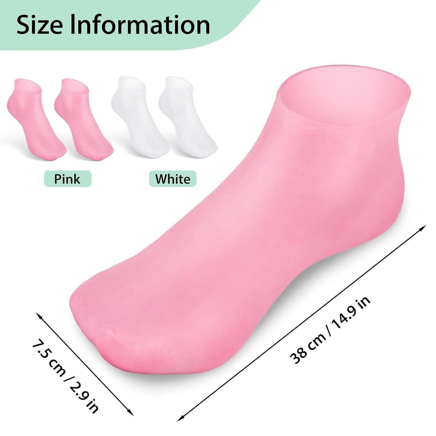 Dermaluxe Moisturizing Gel Socks™