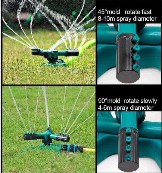 360° Rotating Water Sprinkler for Garden