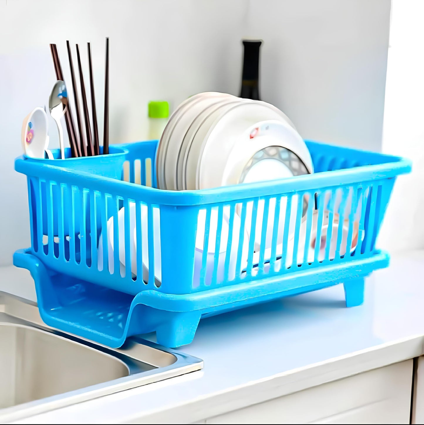 3 in 1 Kitchen Dish Drainer