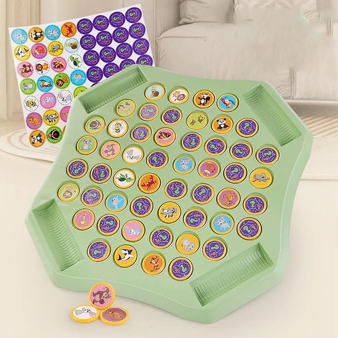 FlipZoo Memory Game | Animal Memory Chess Toy for Kids | Trend Sense