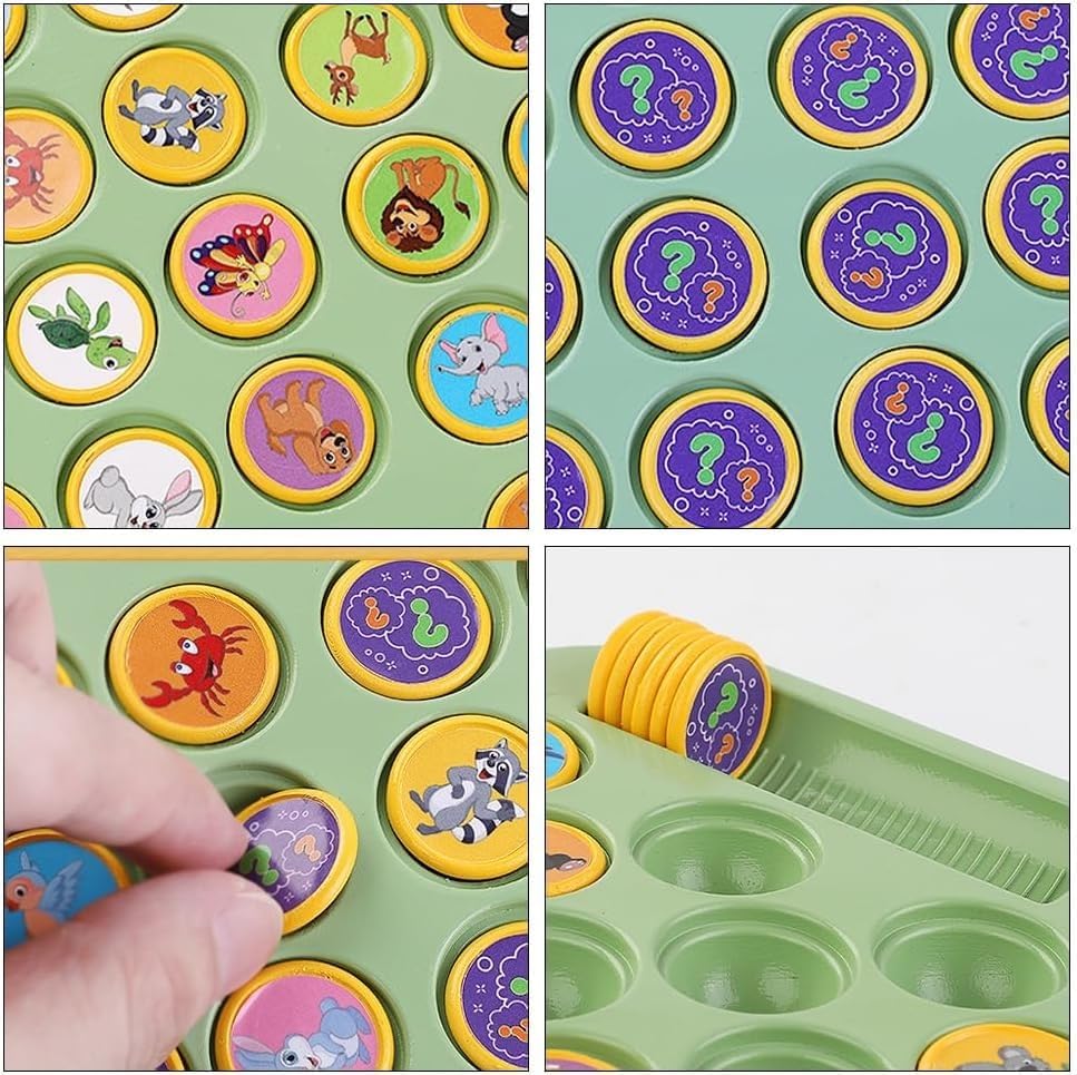 FlipZoo Memory Game | Animal Memory Chess Toy for Kids | Trend Sense