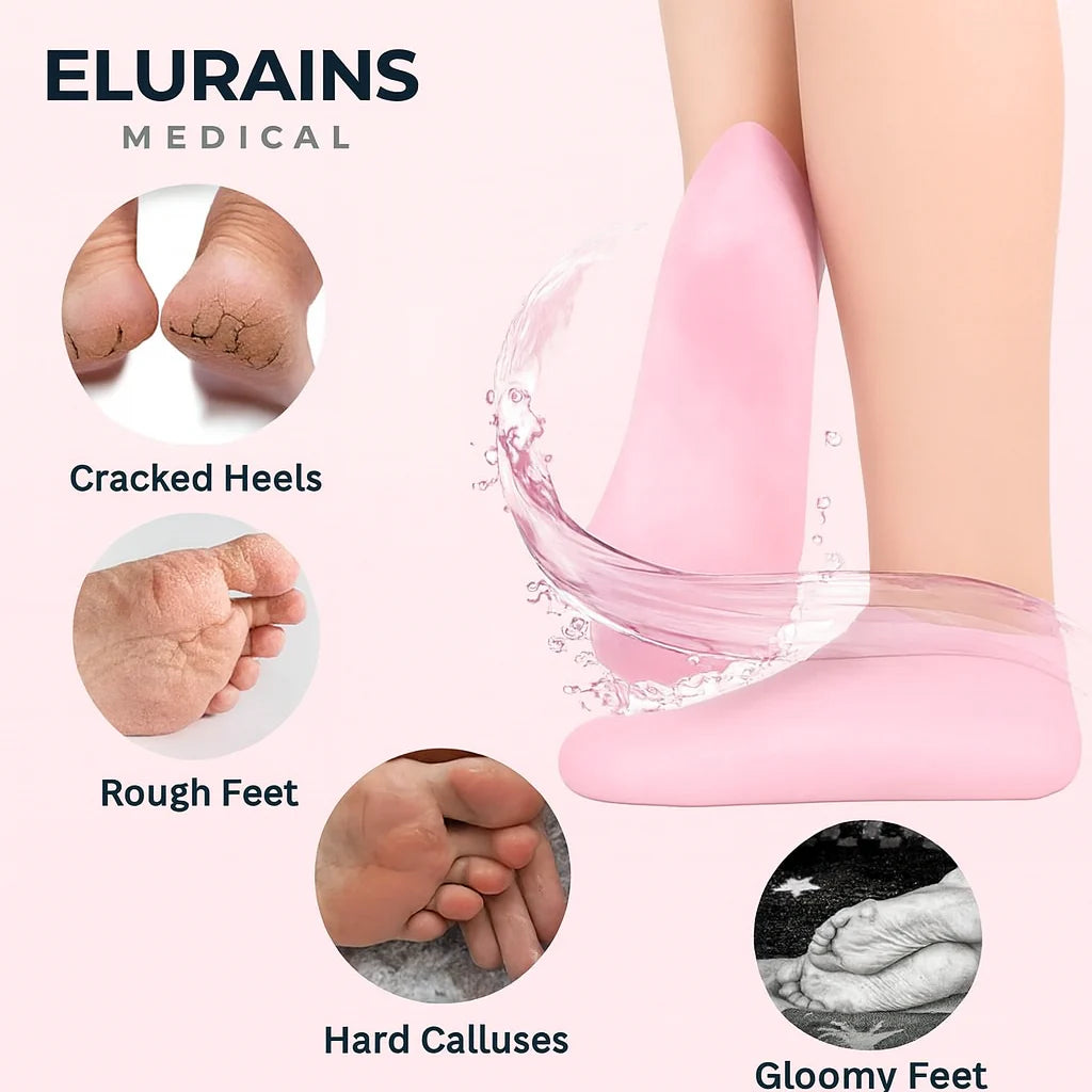 Dermaluxe Moisturizing Gel Socks™