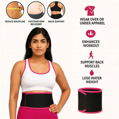 FlexiHeat™ Adjustable Waist Trimmer Belt