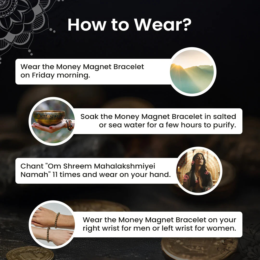 Unisex Money Magnet Bracelet