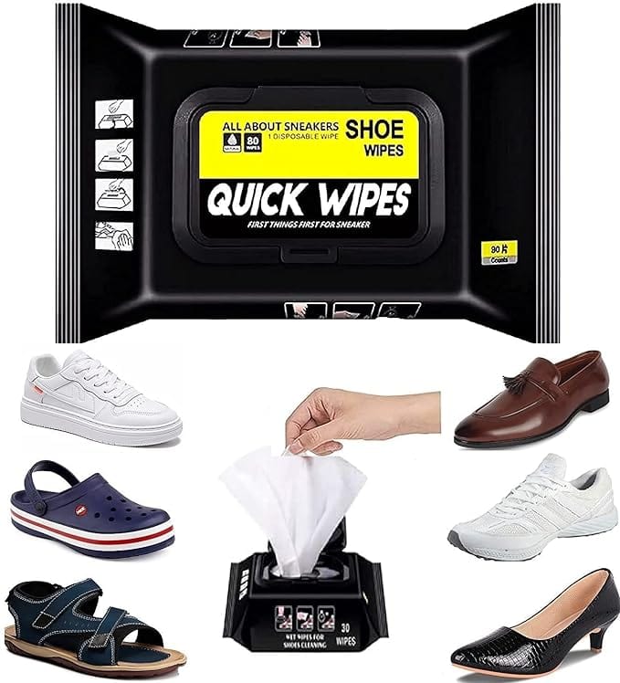ShineSweepz™ Instant Shoe Cleaning Wipes