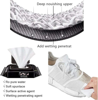 ShineSweepz™ Instant Shoe Cleaning Wipes