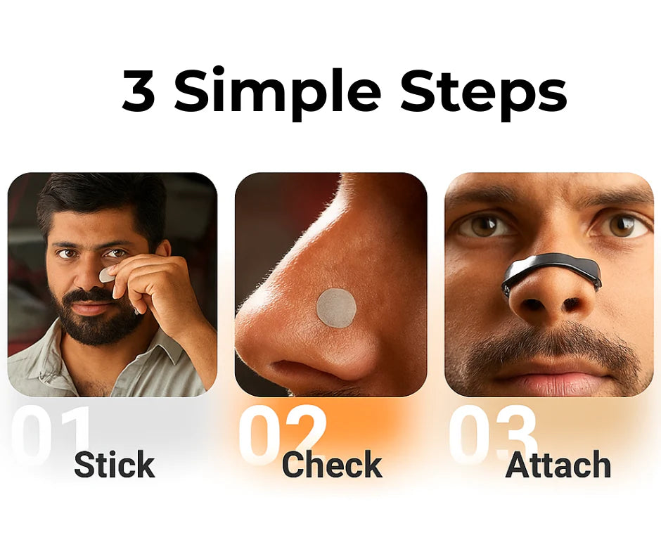 Breathezy Magnetic Breathing Nasal Strip