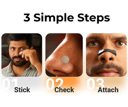 Breathezy Magnetic Breathing Nasal Strip