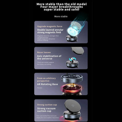 Stickzio™ Vacuum Suction Magnetic Mount